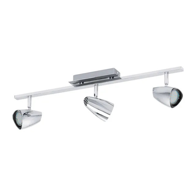 eglo-corbera-led-deckenstrahler-3-flammig-chrom-gu10-warmwei image 1