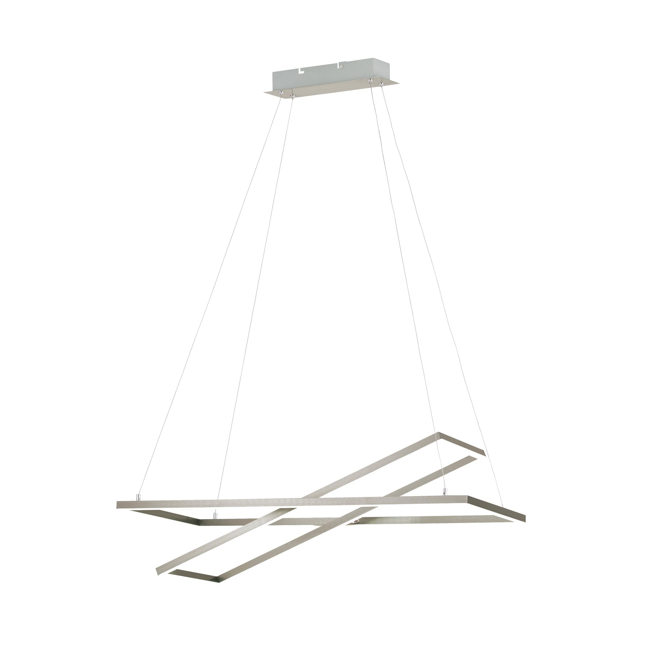 eglo-tamasera-led-pendelleuchte-2-flammig-dimmbar-schwenkbar-nickel-matt image 1