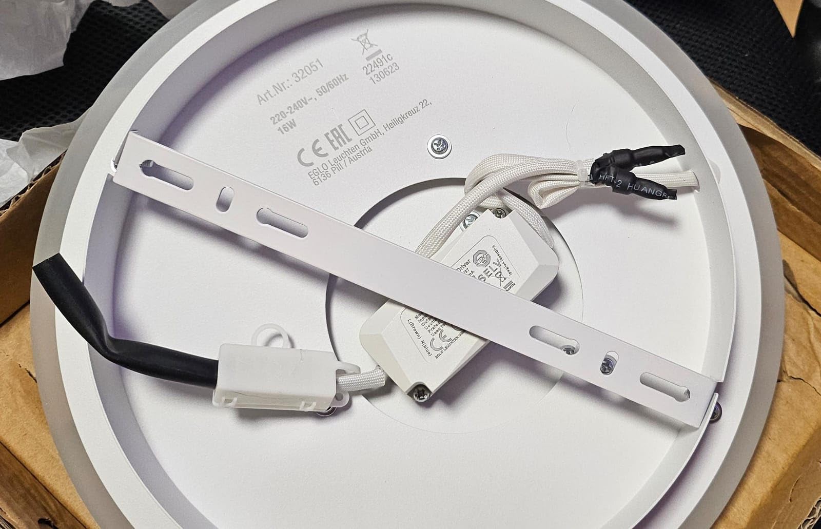 Solide Deckenlampe für Küche