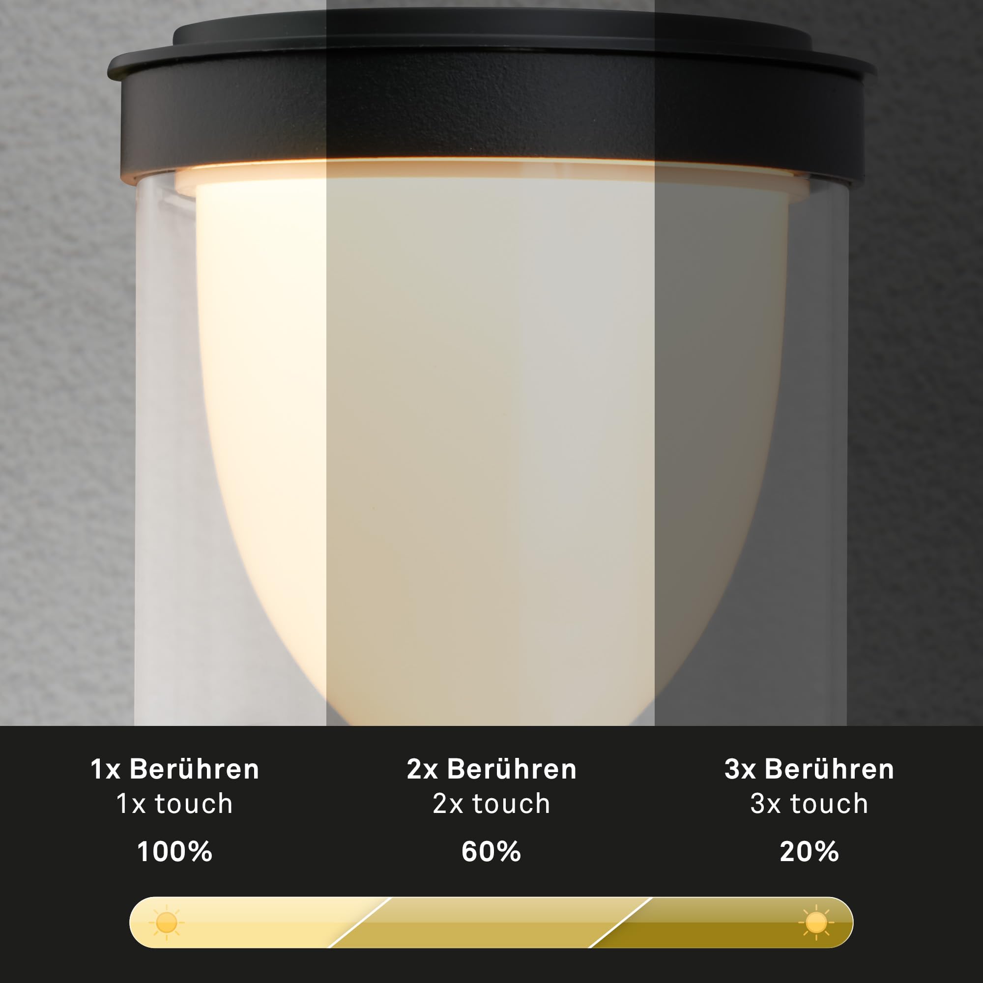 briloner-led-wandleuchte-akku-touch-dimmbar-ip44-schwarz-24x12x10cm image 6