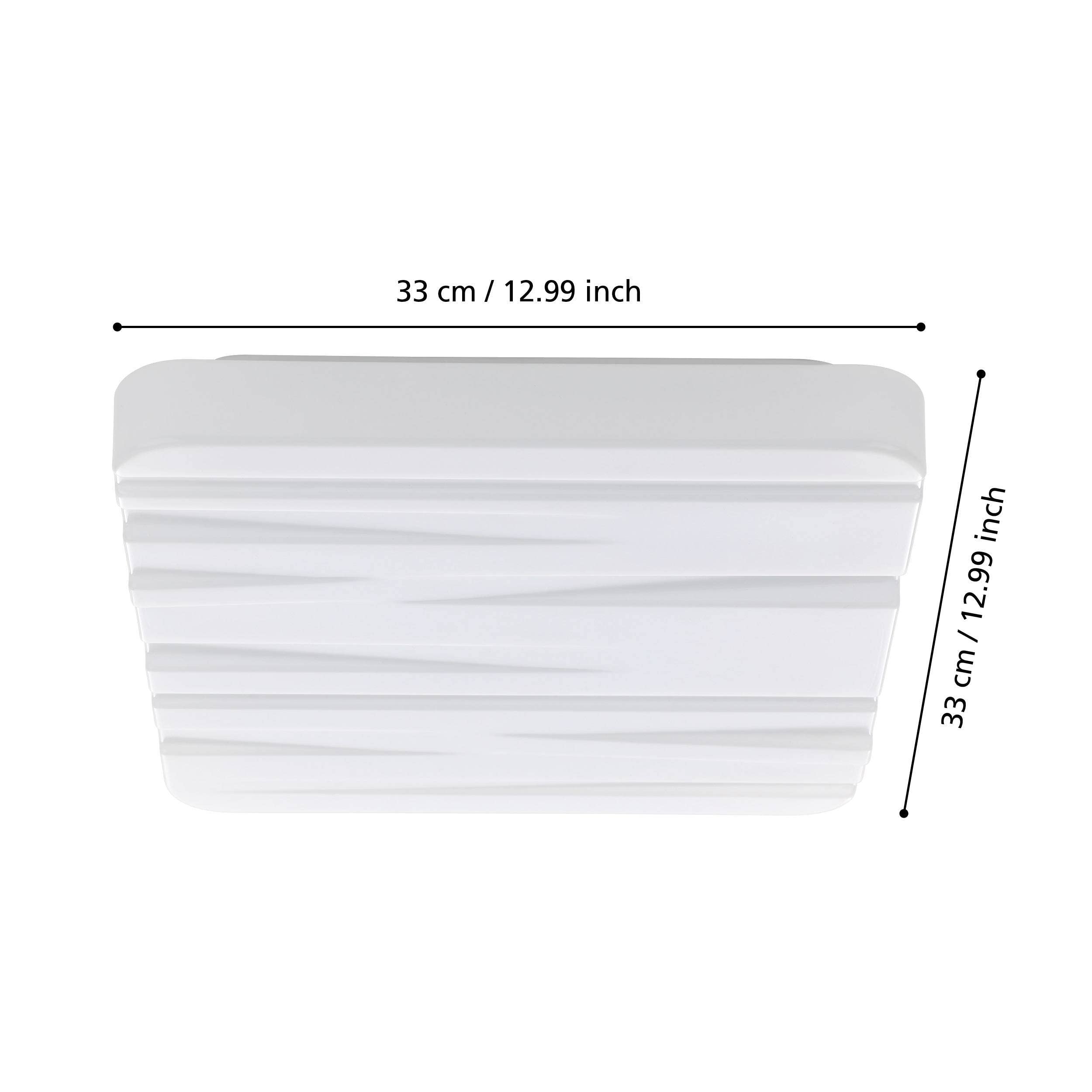 eglo-ferentino-led-deckenleuchte-quadratisch-28-cm-wei-warmwei image 5