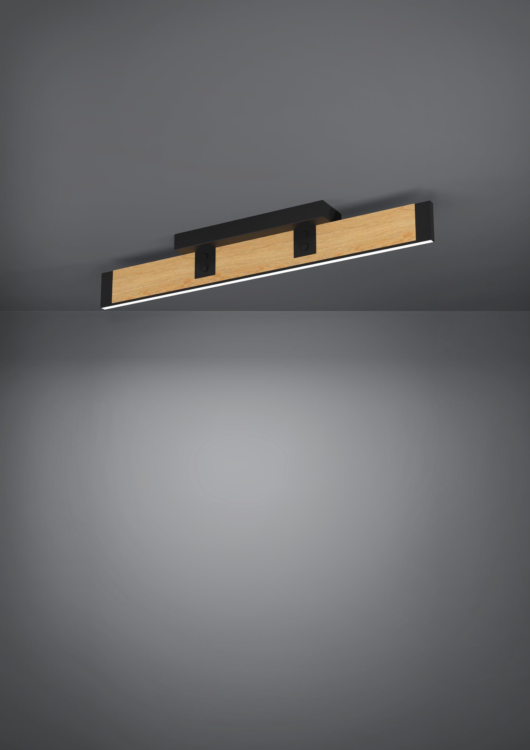 eglo-caminarro-led-deckenleuchte-77-5-cm-holz-natur-schwarz-dimmbar image 2