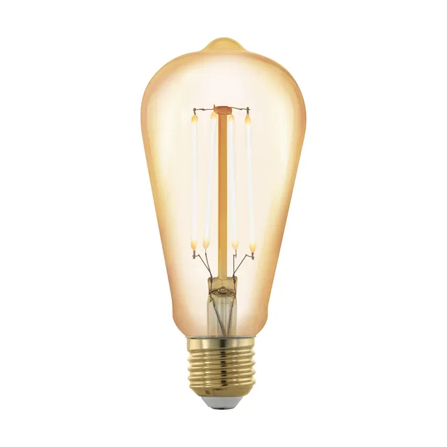 eglo-e27-led-lampe-st64-vintage-edison-amber-dimmbar-4-5w image 1