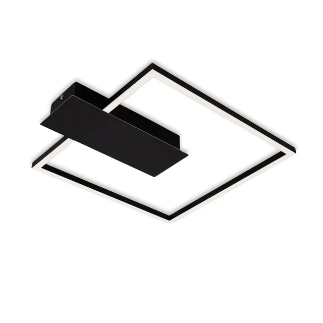 briloner-led-deckenleuchte-eckig-schwarz-dimmbar-3-stufen-375x320mm-12w-1400-lm- image 1