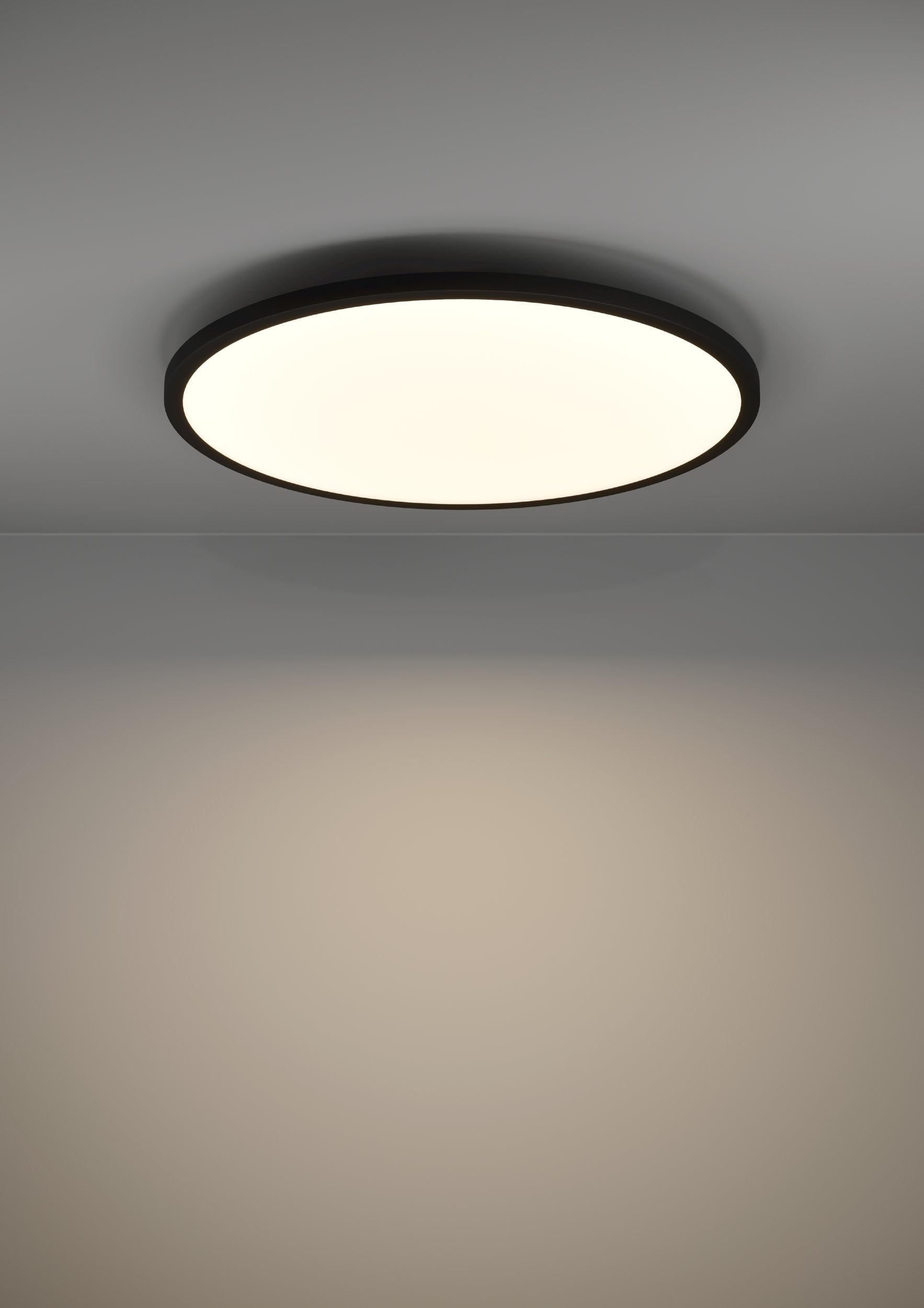 eglo-connect-z-sarsina-z-smart-home-led-deckenleuchte-60-cm-schwarz-zigbee image 2