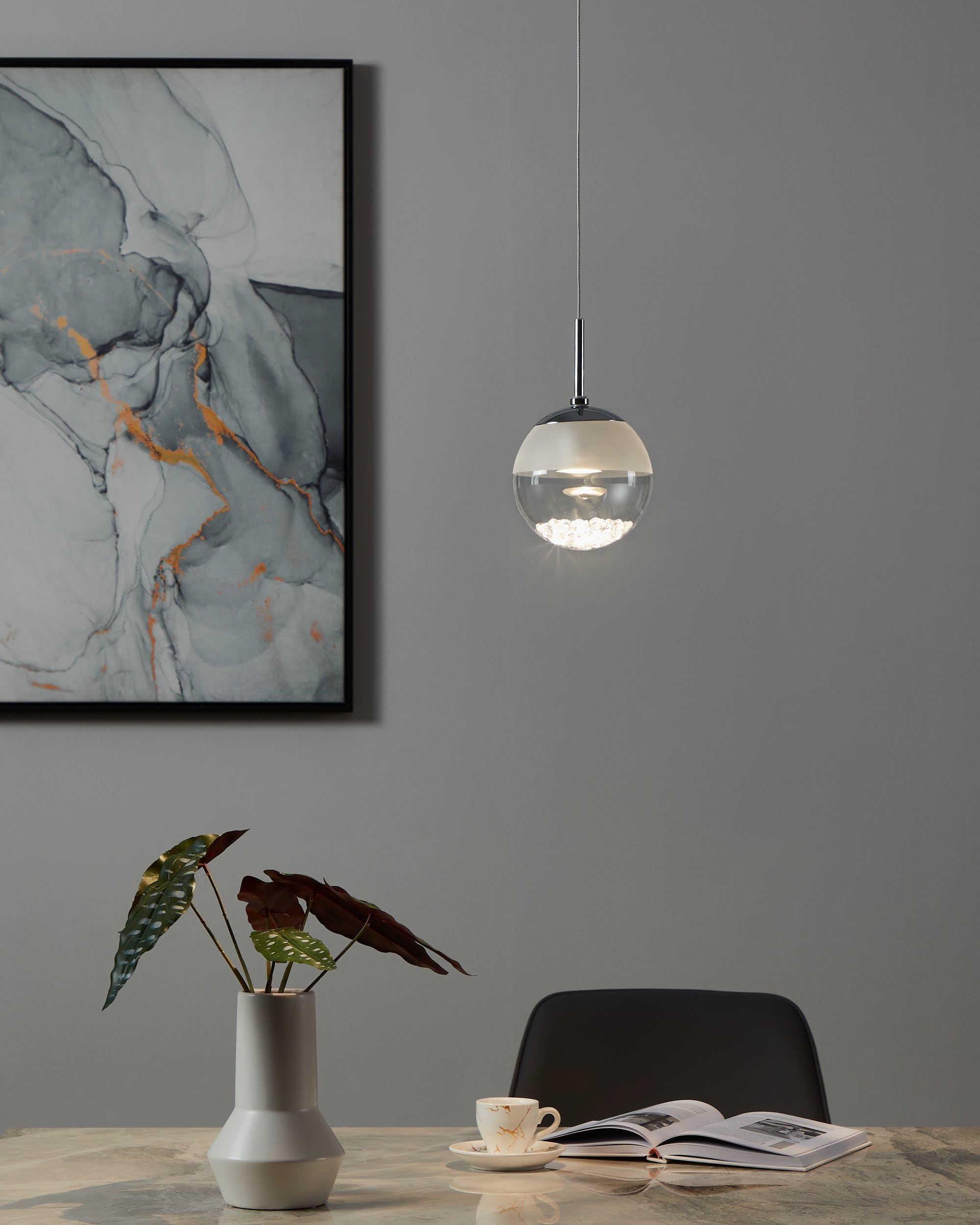 eglo-montefio-1-led-pendelleuchte-chrom-glas-kristall-warmwei image 3