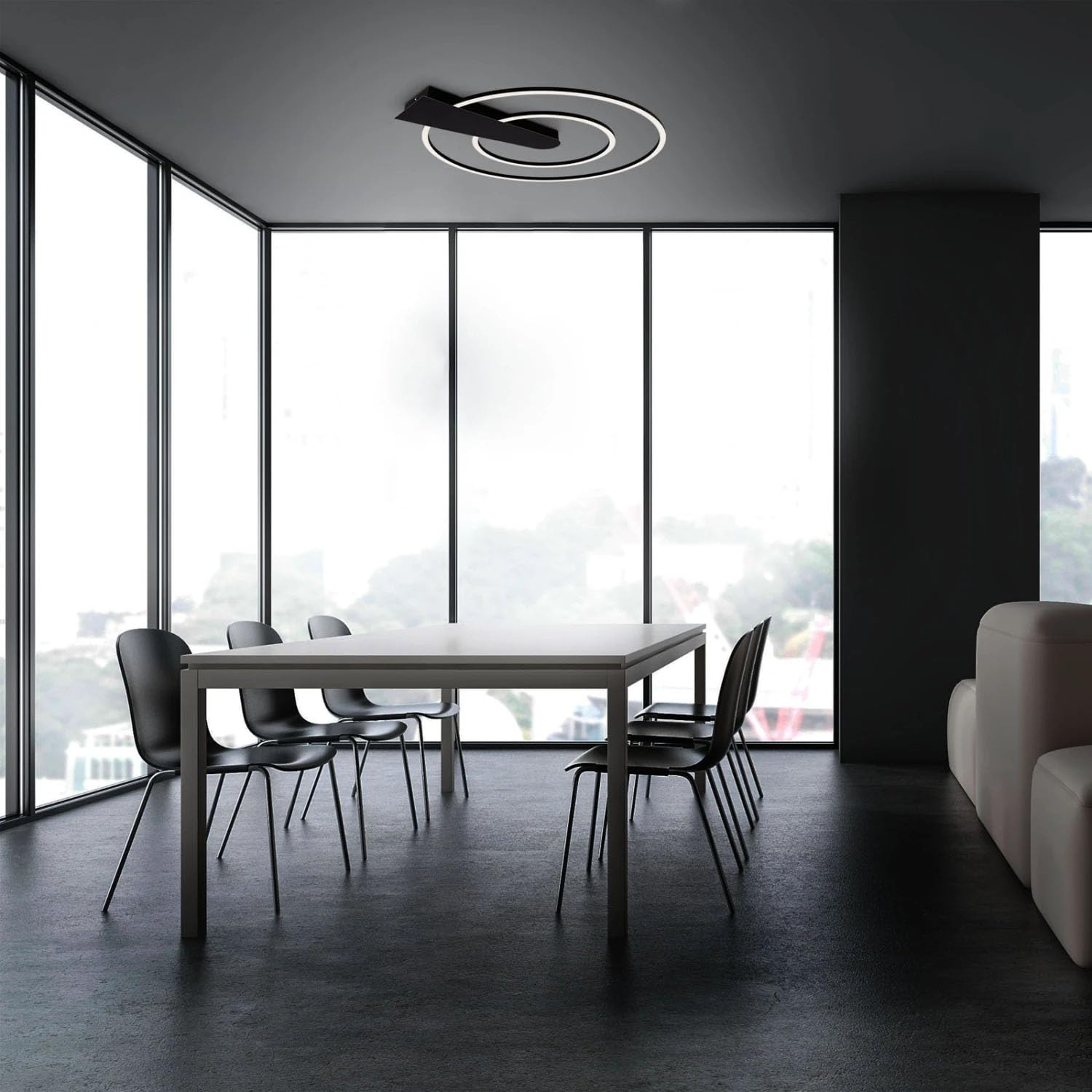 briloner-led-deckenleuchte-rund-schwarz-49-5cm-dimmbar-25w-3000-lumen image 4