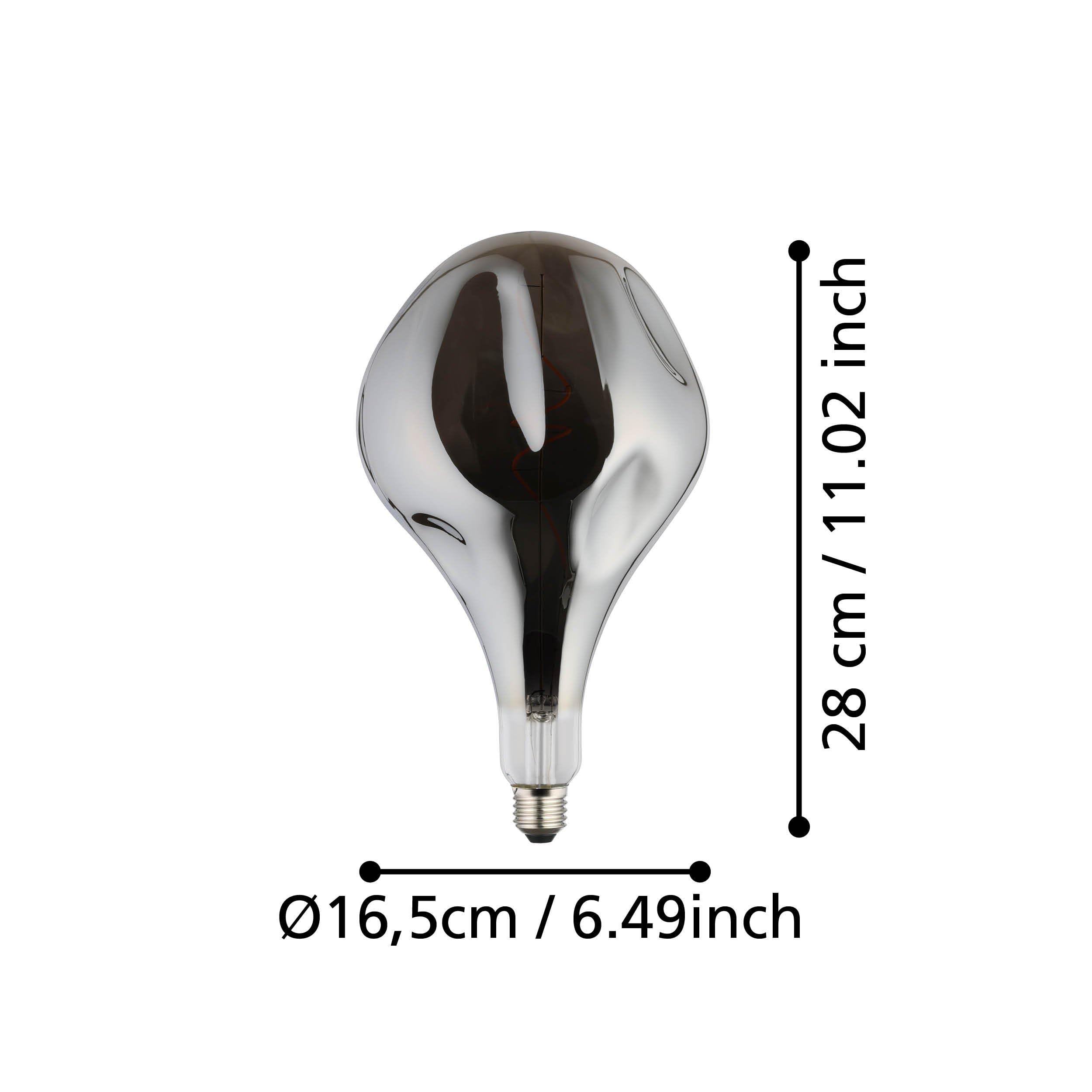 eglo-big-size-e27-spiral-led-retro-gl-hbirne-dimmbar-4w-1800k-l-28-cm-rauchglas image 3