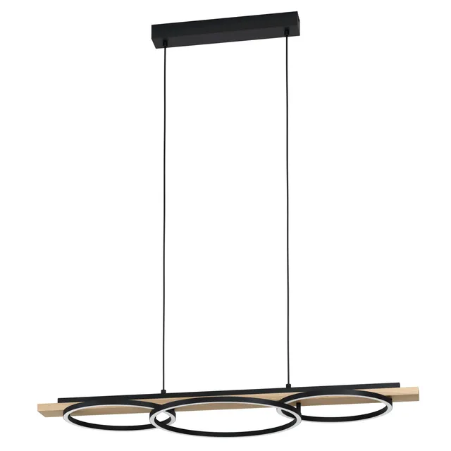 eglo-boyal-led-pendelleuchte-3-flammig-schwarz-braun-wei-101-cm image 1