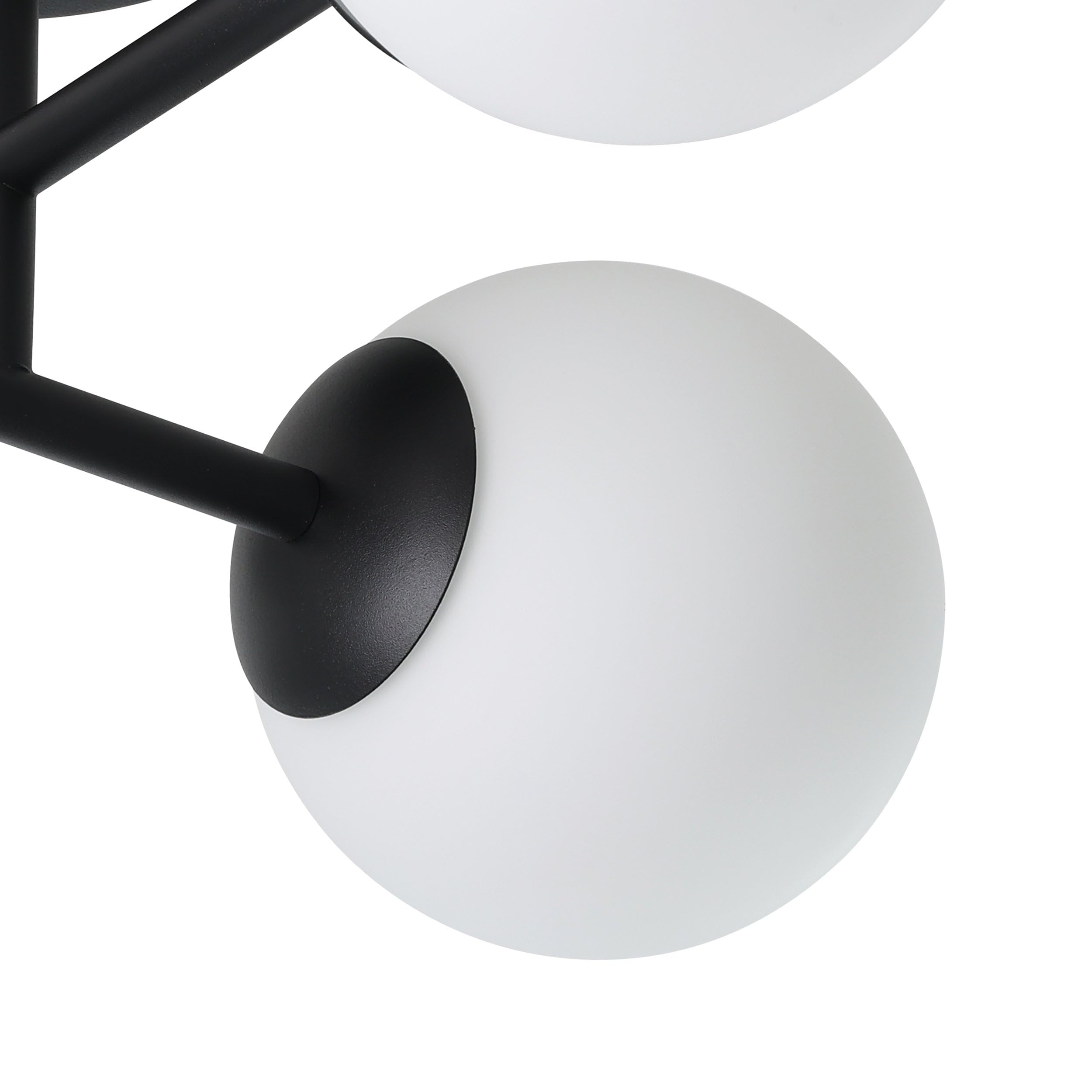 eglo-castrovido-deckenlampe-4x-g9-glaskugeln-schwarz-wei image 3