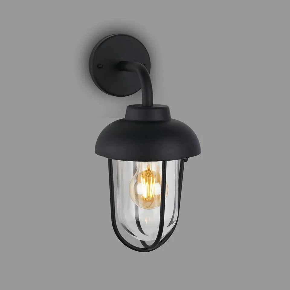 briloner-au-enlampe-retro-au-enwandleuchte-schwarz-e27-ip44-335x160x210mm image 1