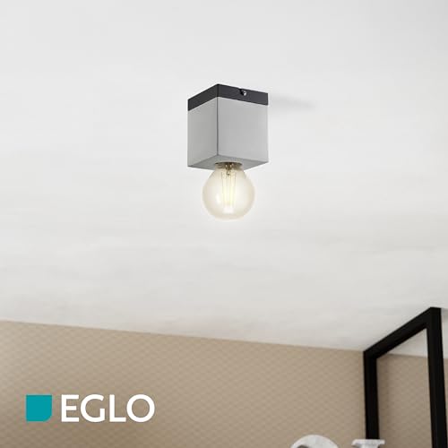 eglo-prestwick-3-deckenlampe-1-flammig-beton-grau-schwarz-e27 image 8