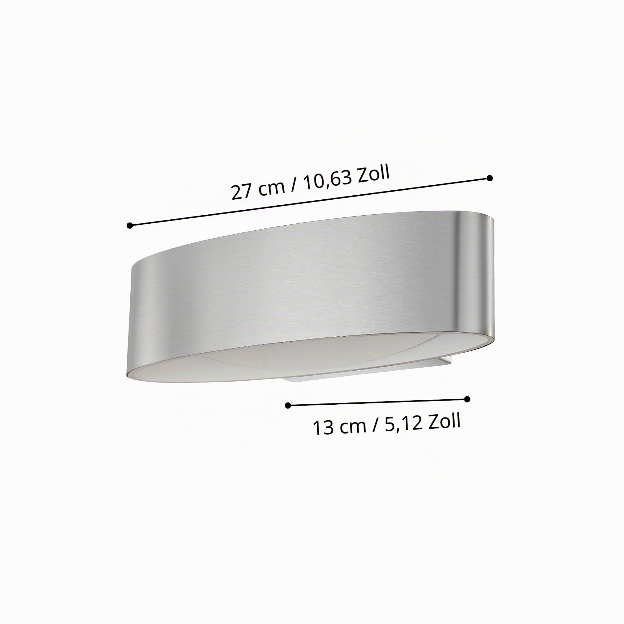 eglo-maccacari-led-wandlampe-1-flammig-nickel-matt-10w-1100-lumen image 5