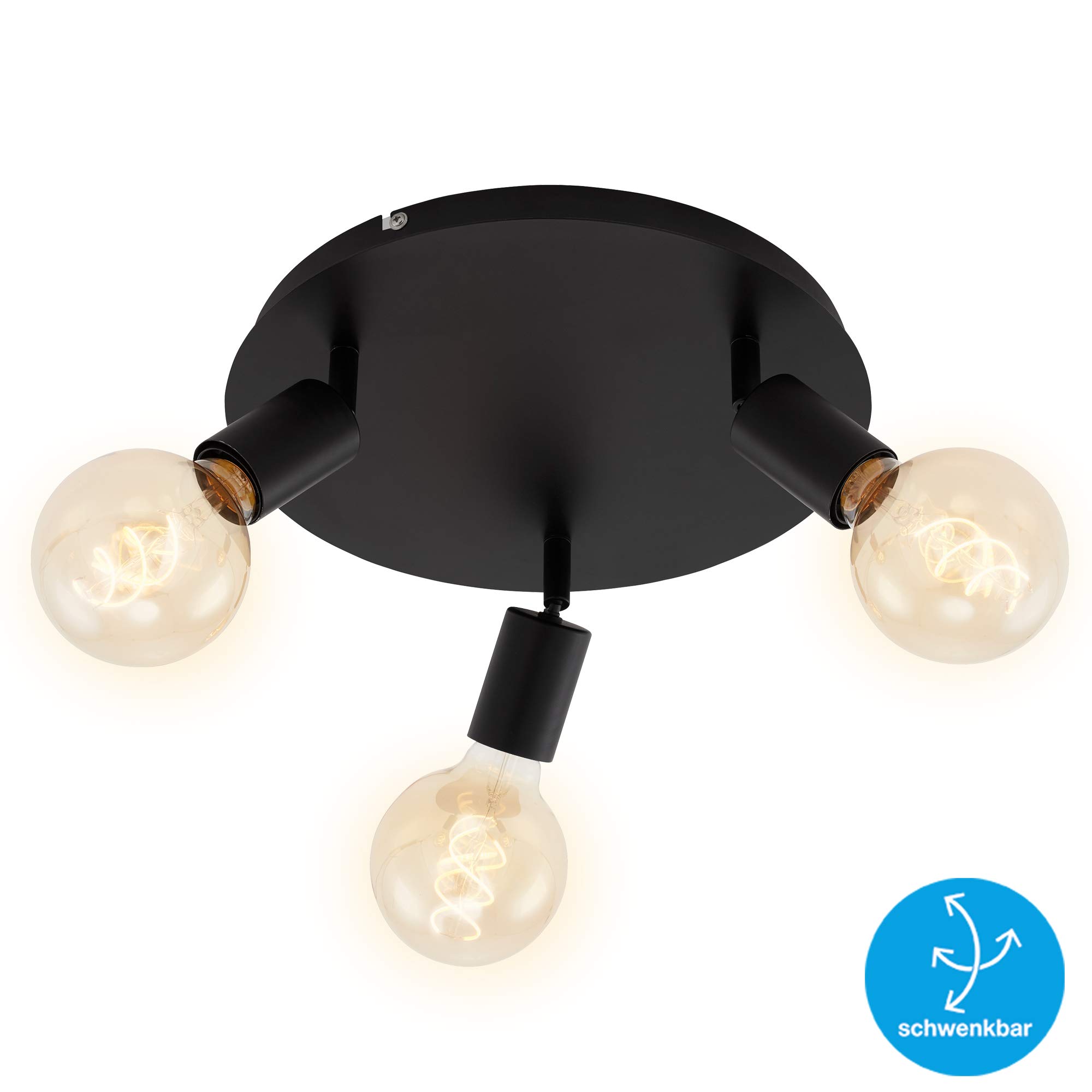 briloner-deckenlampe-vintage-3-flammig-schwenkbar-e27-spot-schwarz-30x8-cm image 3