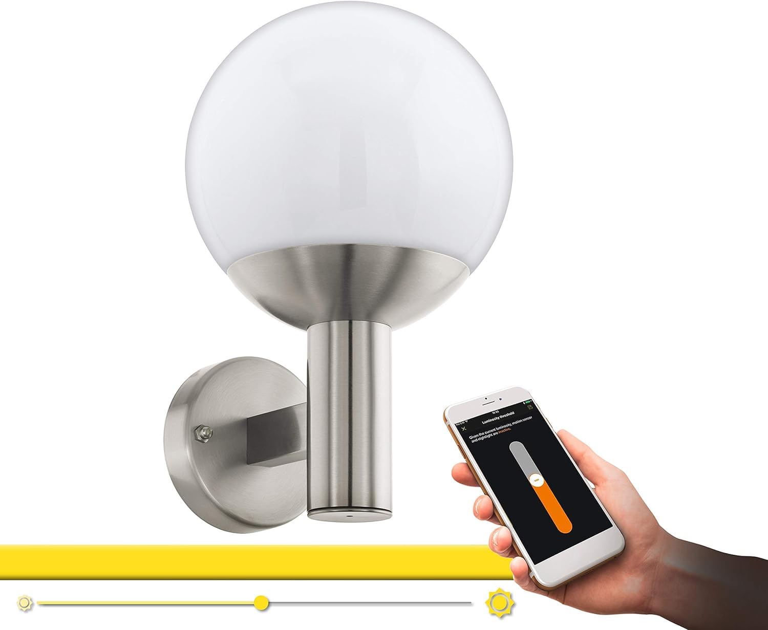 eglo-nisia-c-smart-home-led-wandlampe-au-en-ip44-e27 image 2