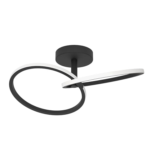 eglo-congiunti-led-deckenleuchte-ringe-schwarz-cct-dimmbar-12w image 7