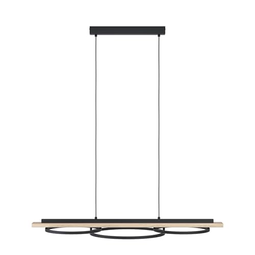 eglo-boyal-led-pendelleuchte-3-flammig-schwarz-braun-wei-101-cm image 8