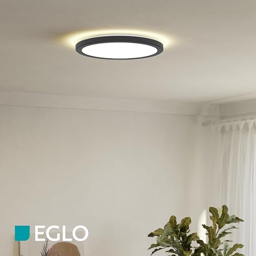 eglo-testara-e-led-deckenleuchte-rund-schwarz-21-cm-warmwei image 8