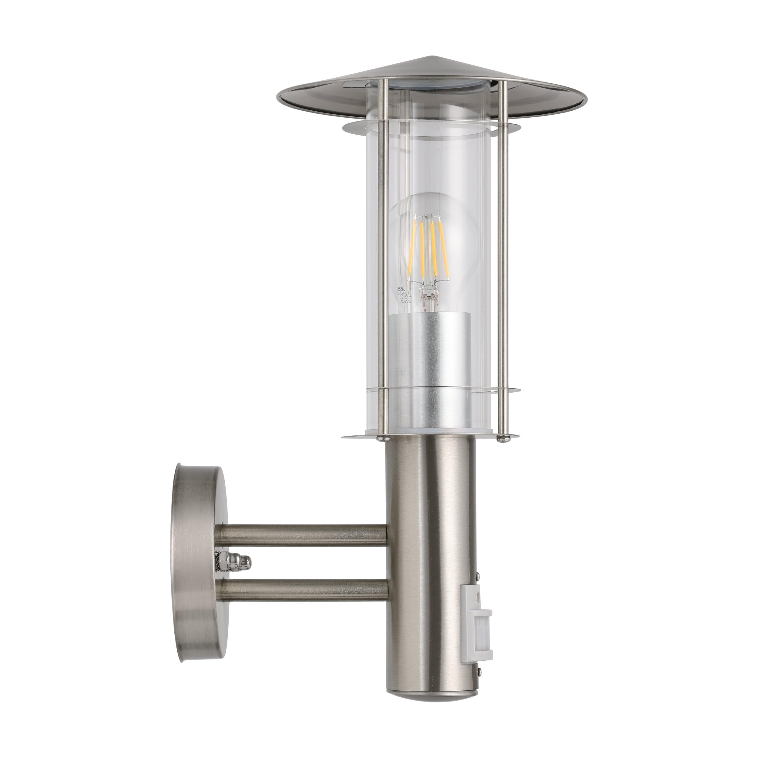 eglo-lisio-au-en-wandlampe-edelstahl-mit-bewegungsmelder-e27-ip44 image 3