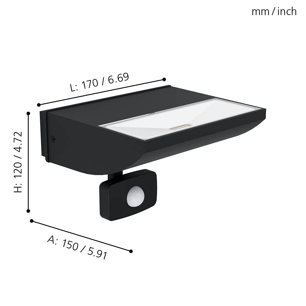 eglo-sorronaro-led-au-en-wandlampe-mit-bewegungsmelder-und-d-mmerungssensor-ip44 image 7