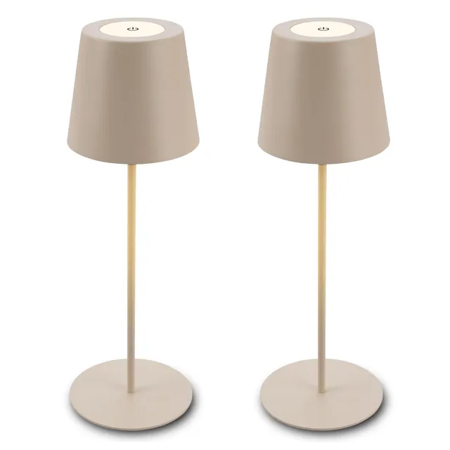 briloner-riffle-2er-set-akku-tischlampen-touch-dimmbar-h-henverstellbar-beige-12 image 1