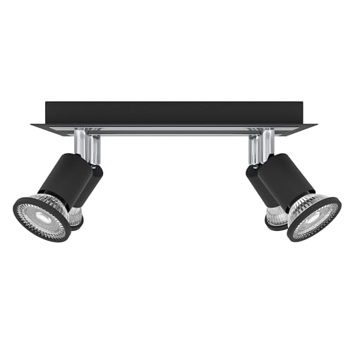 eglo-sarria-led-deckenstrahler-4-flammig-schwarz-chrom-gu10-warmwei image 7