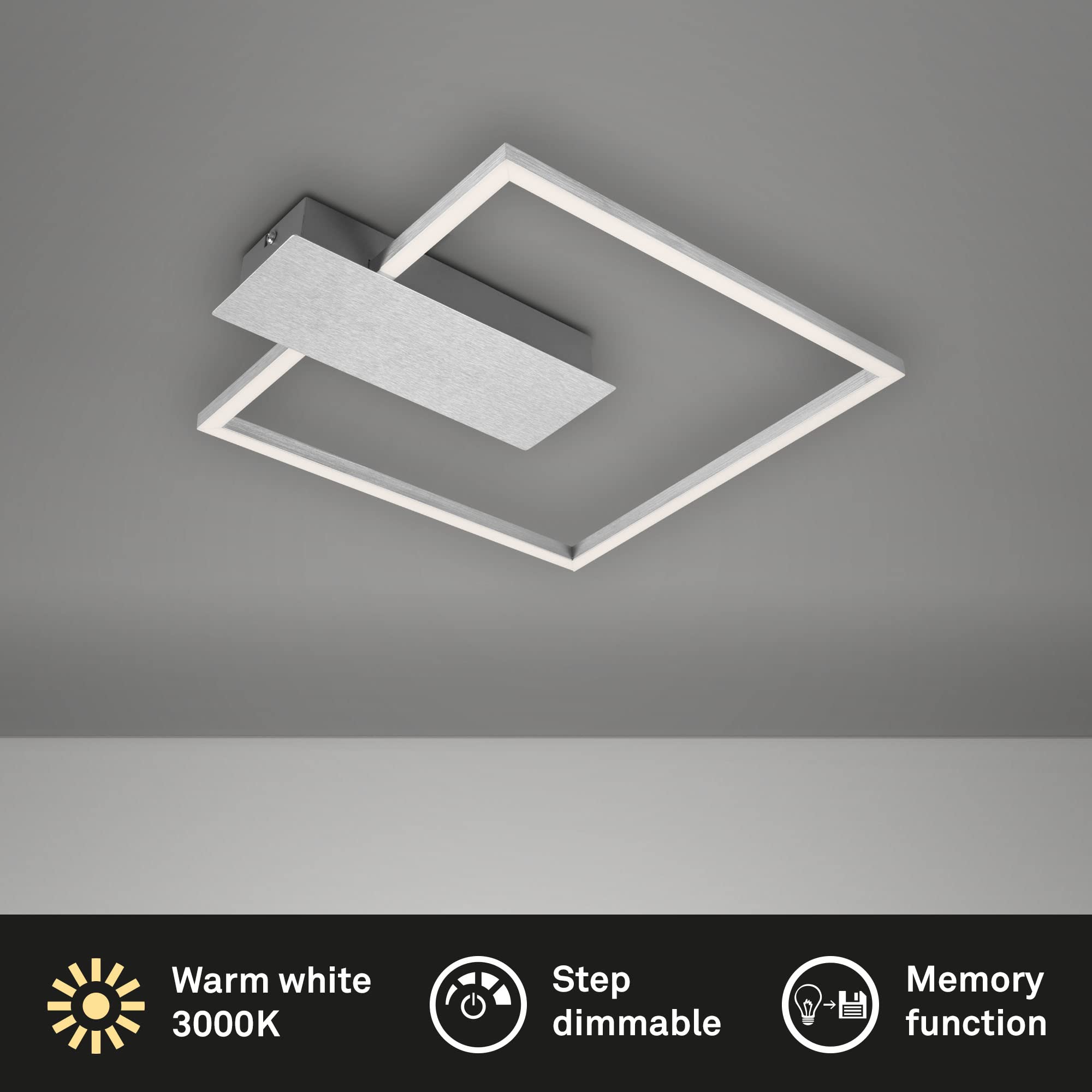 briloner-led-deckenleuchte-eckig-375x320-mm-alu-dimmbar-memory image 2