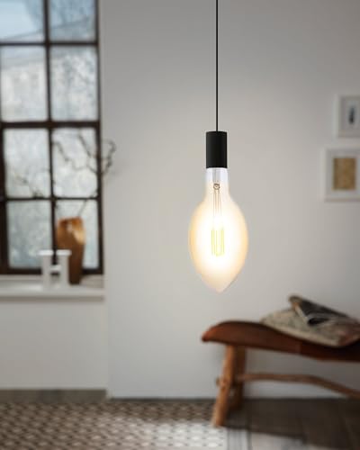 eglo-big-size-e140-e27-led-amber-vintage-dimmbar-34-2-cm-4w-400lm-2200k image 5