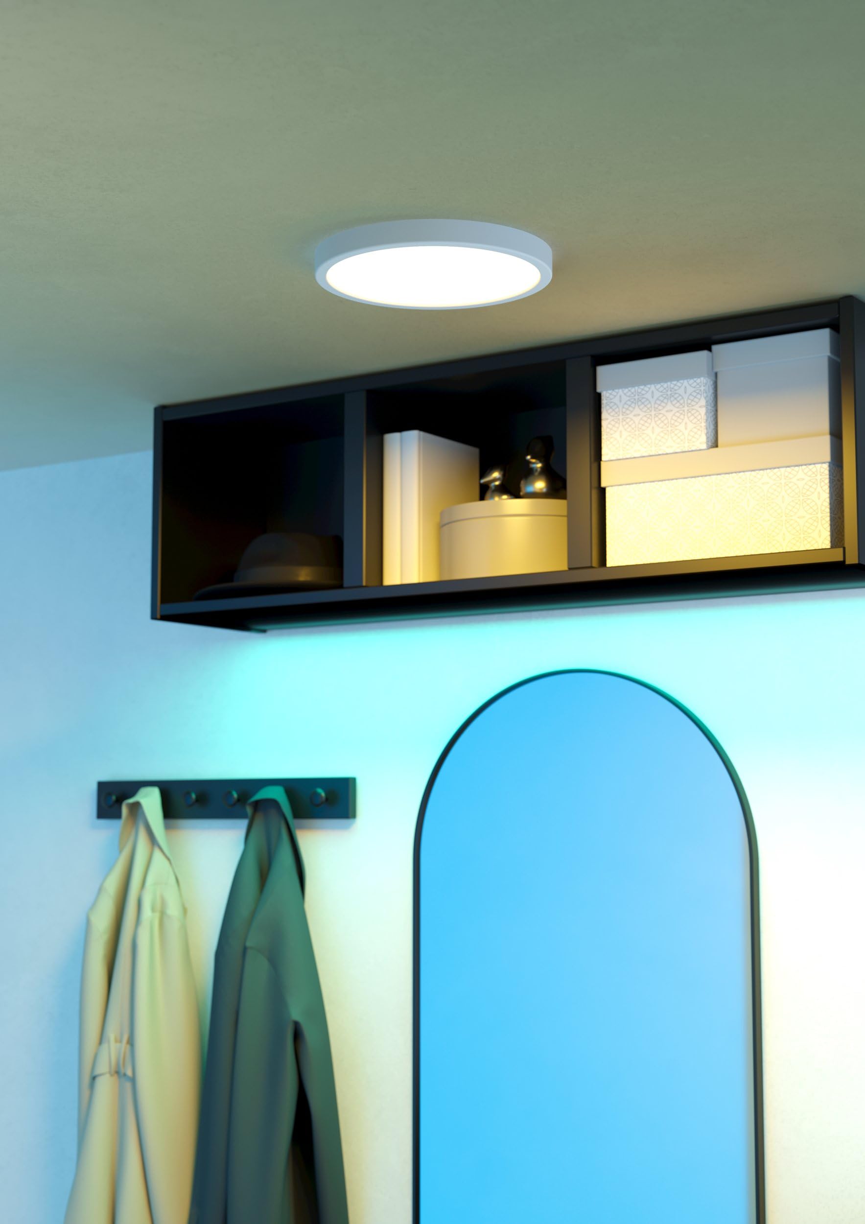 eglo-connect-z-fueva-z-smart-led-bad-deckenleuchte-28-5cm-ip44-schwarz image 5