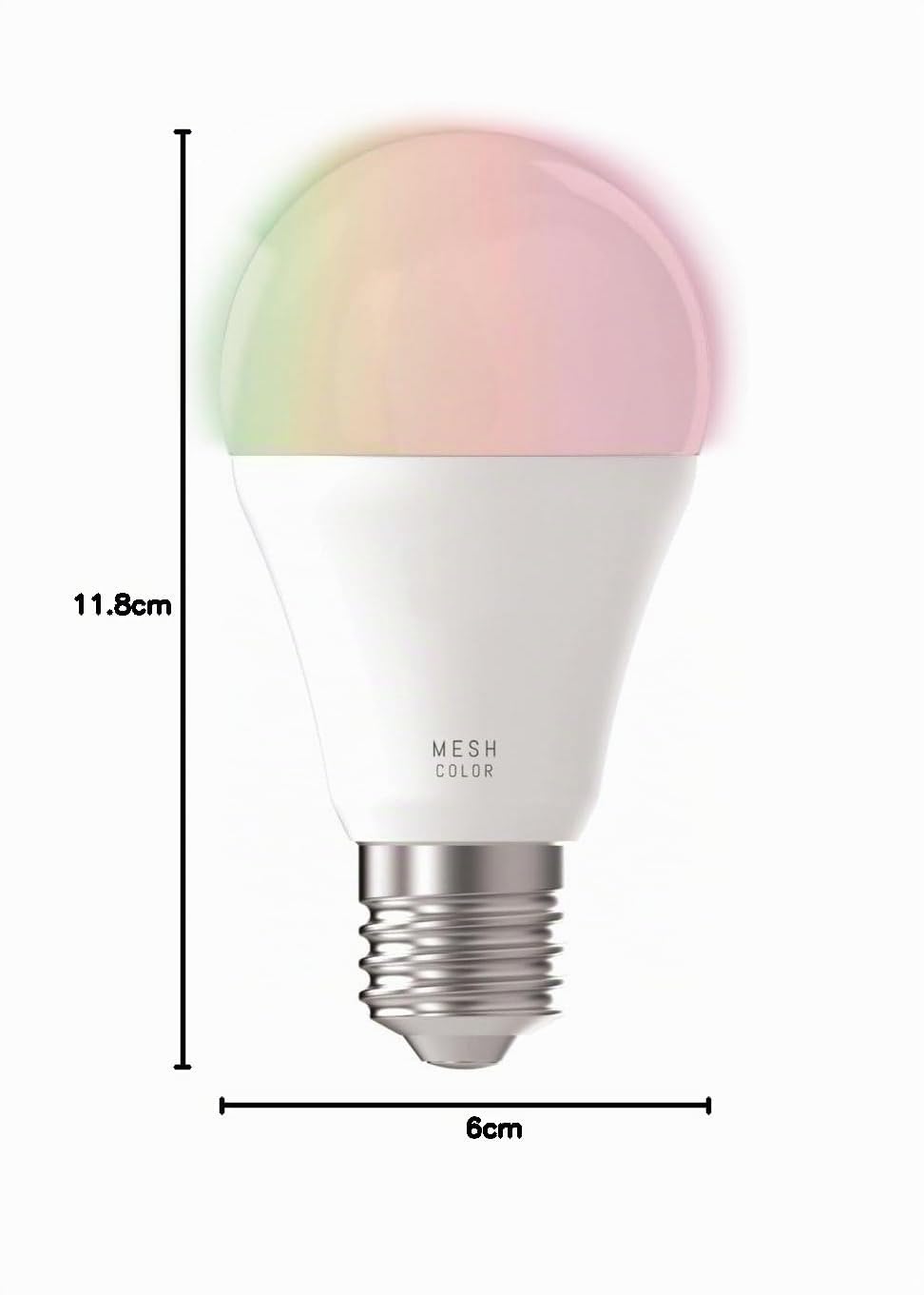eglo-led-connect-e27-smart-home-lampe-a60-rgb-dimmbar-9w-806lm image 3