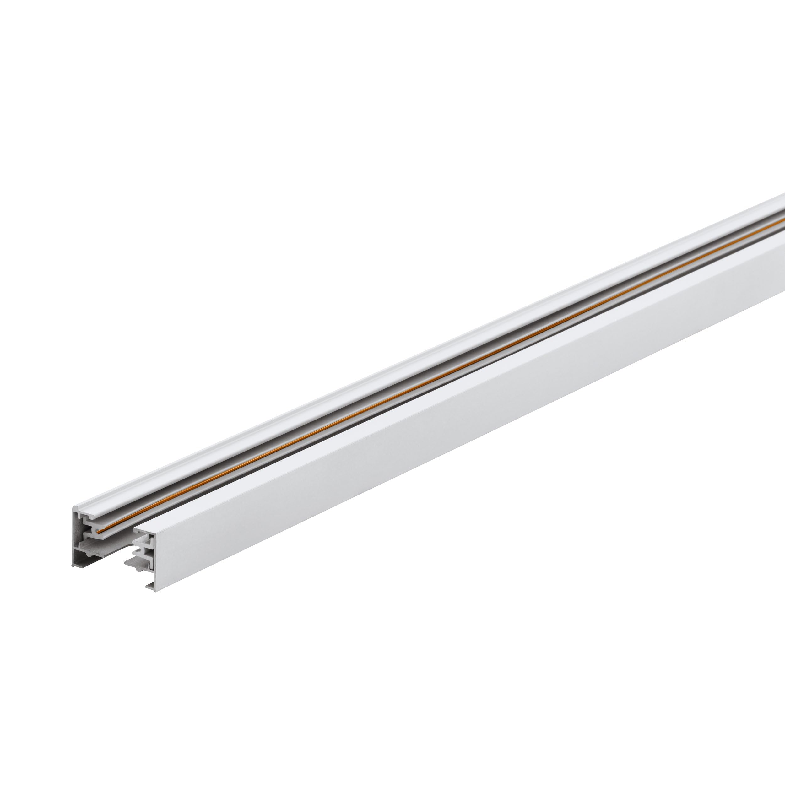 eglo-track-basic-tb-track-s-schienen-profil-100-cm-wei-mit-einspeisung image 1
