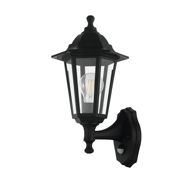 eglo-duanera-au-en-wandlampe-vintage-retro-mit-bewegungsmelder-und-lichtsensor-e image 1