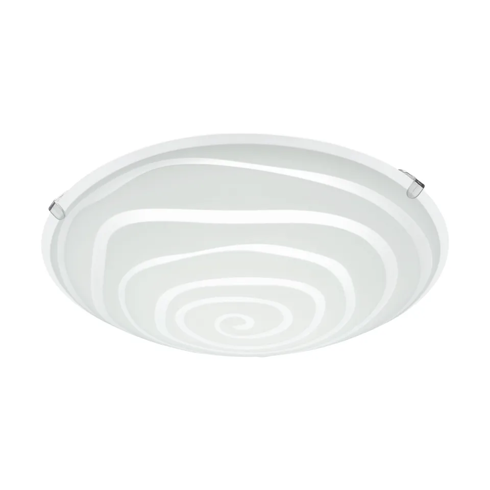 eglo-borgo-2-led-deckenleuchte-24-5-cm-satiniert-klar image 1