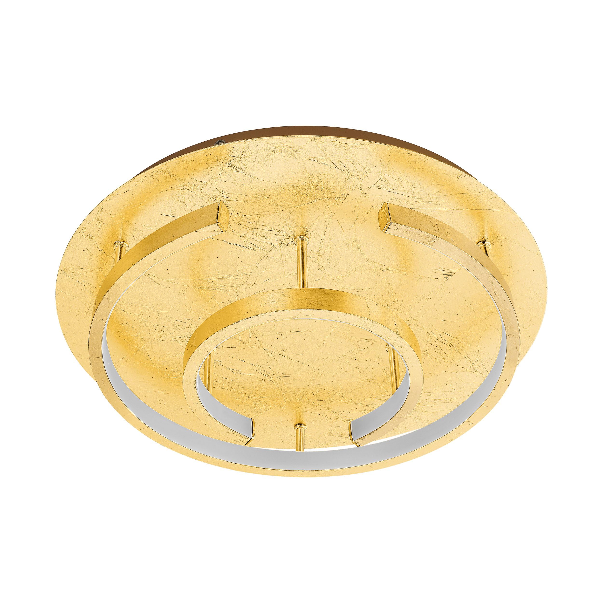 eglo-pozondon-led-deckenleuchte-52-cm-goldfolie-extravagant image 7