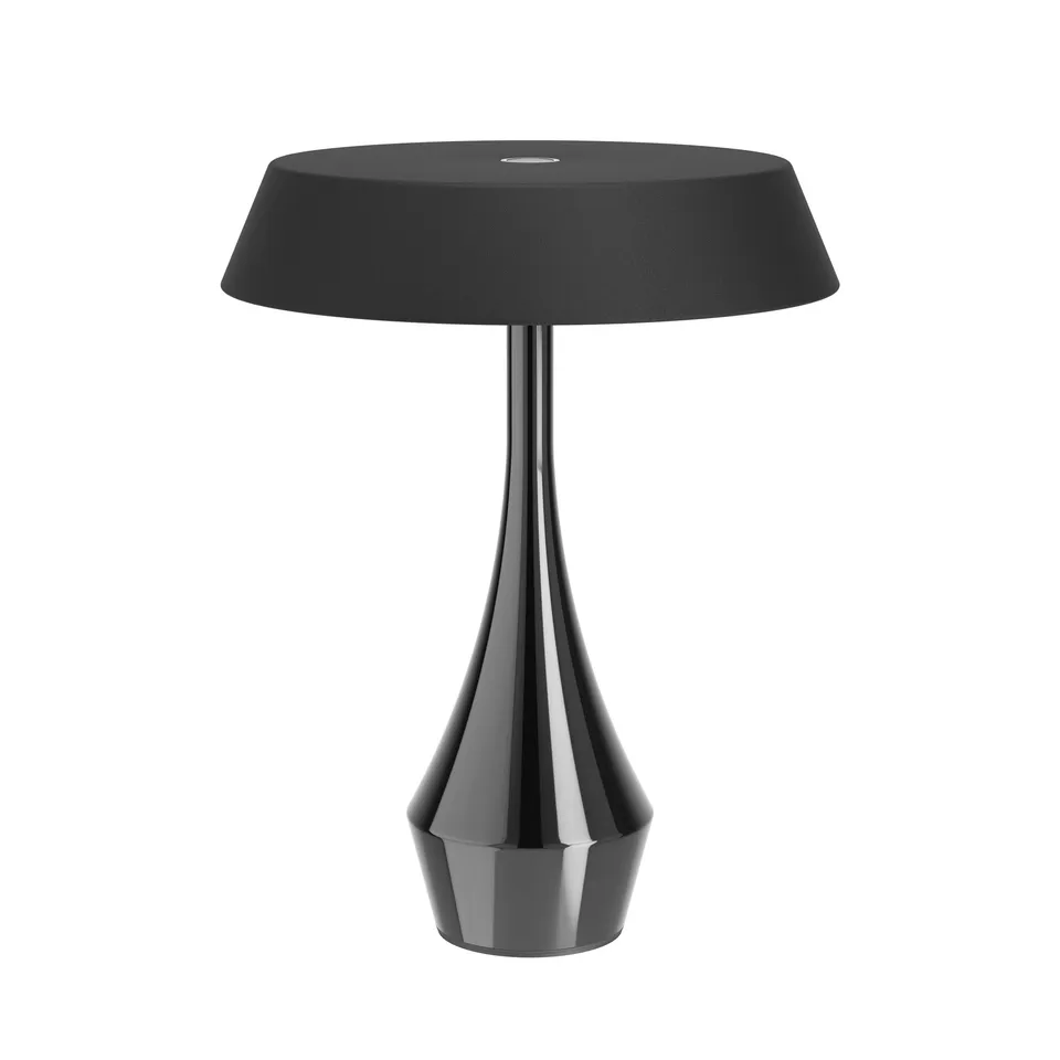 eglo-turcio-led-akku-tischlampe-dimmbar-mit-touch-metall-schwarz-ip44 image 1
