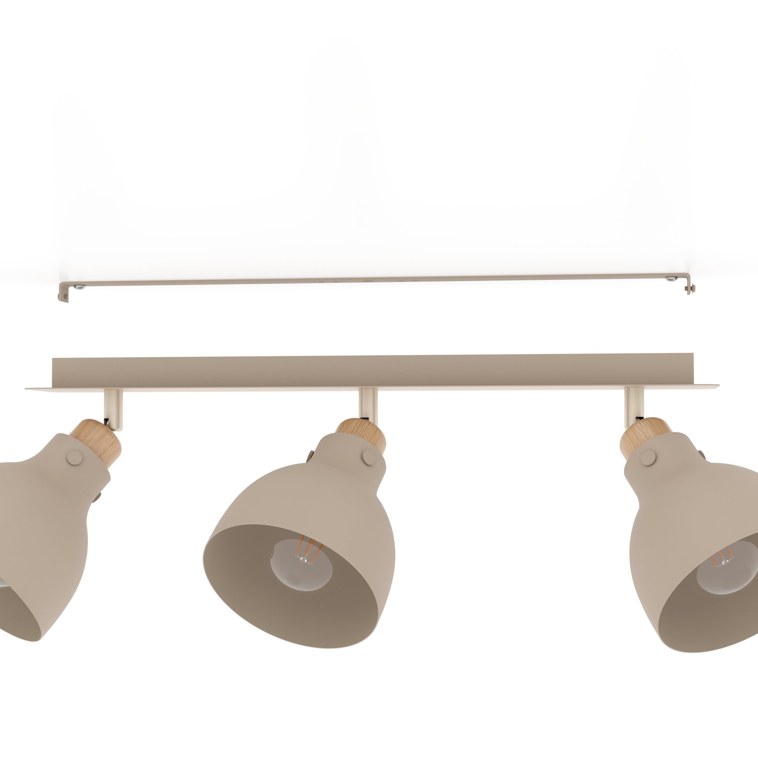 eglo-arrecife-3-flammiger-deckenstrahler-deckenlampe-e27-schwenkbar-metall-sandf image 6