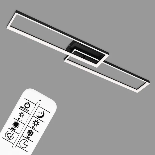 briloner-3013-015-led-deckenleuchte-schwarz-dimmbar-110-cm-40w-4400lm-mit-fernbe image 1