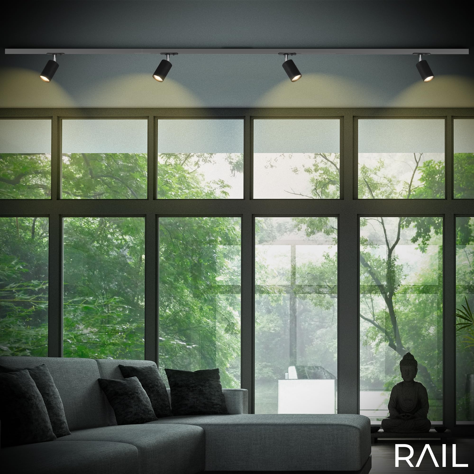 briloner-schienensystem-rail-spotlight-gu10-schwenkbar-schwarz image 4