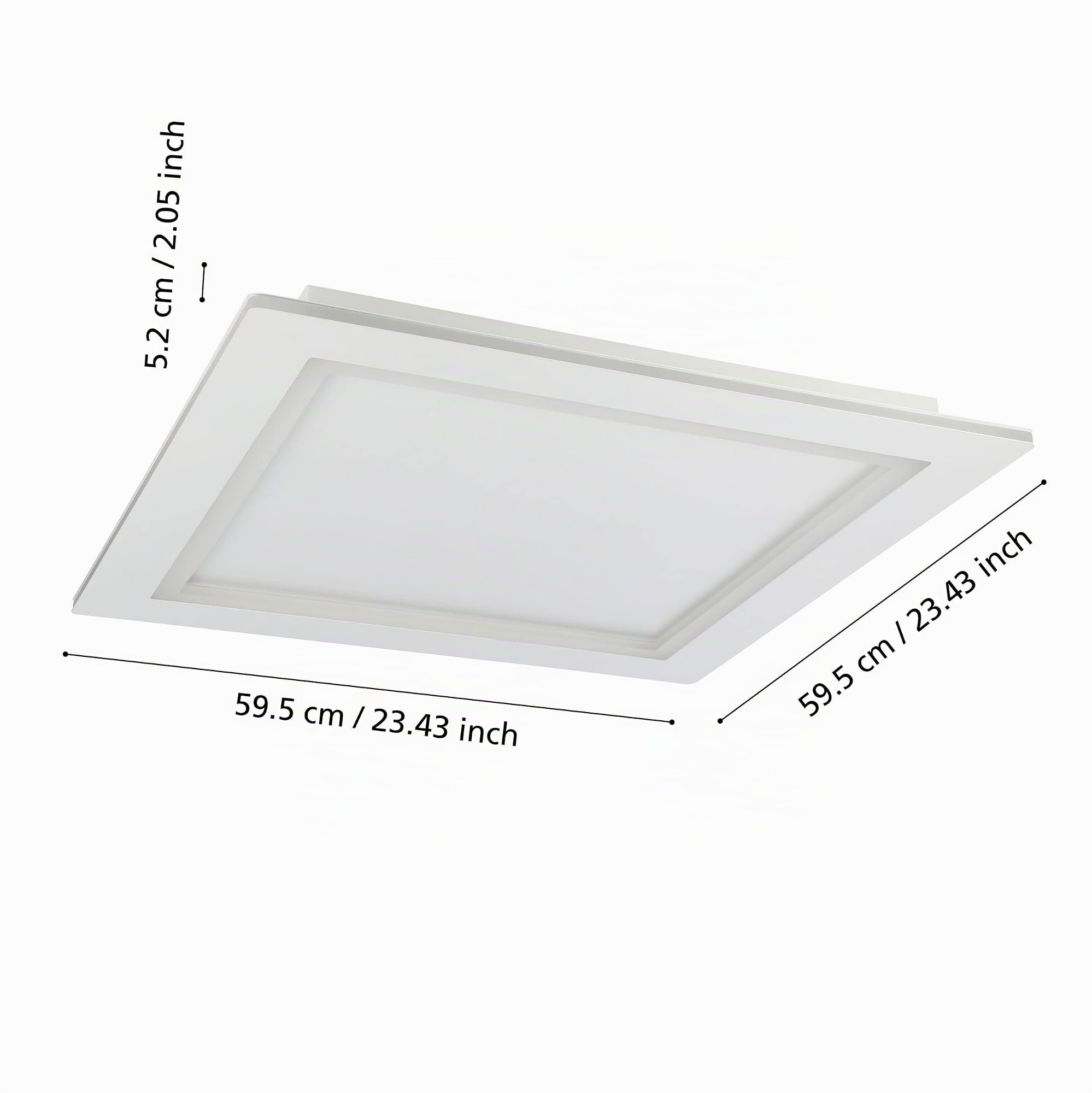 eglo-connect-z-padrogiano-z-smart-home-led-deckenleuchte-60x60-cm-wei-rgb-zigbee image 3