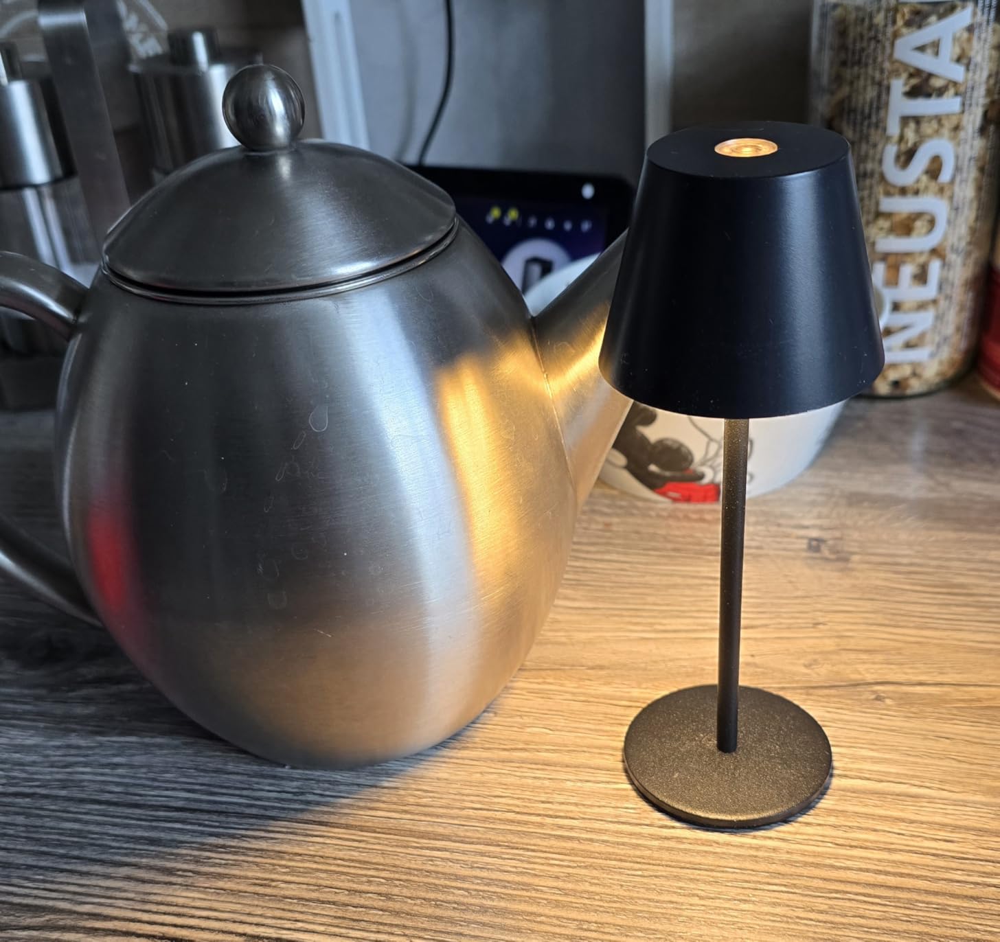 Licht top, Laden nervt