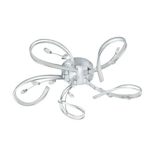eglo-vallemare-led-deckenleuchte-3-flammig-chrom-65-cm-warmwei-kristall image 8