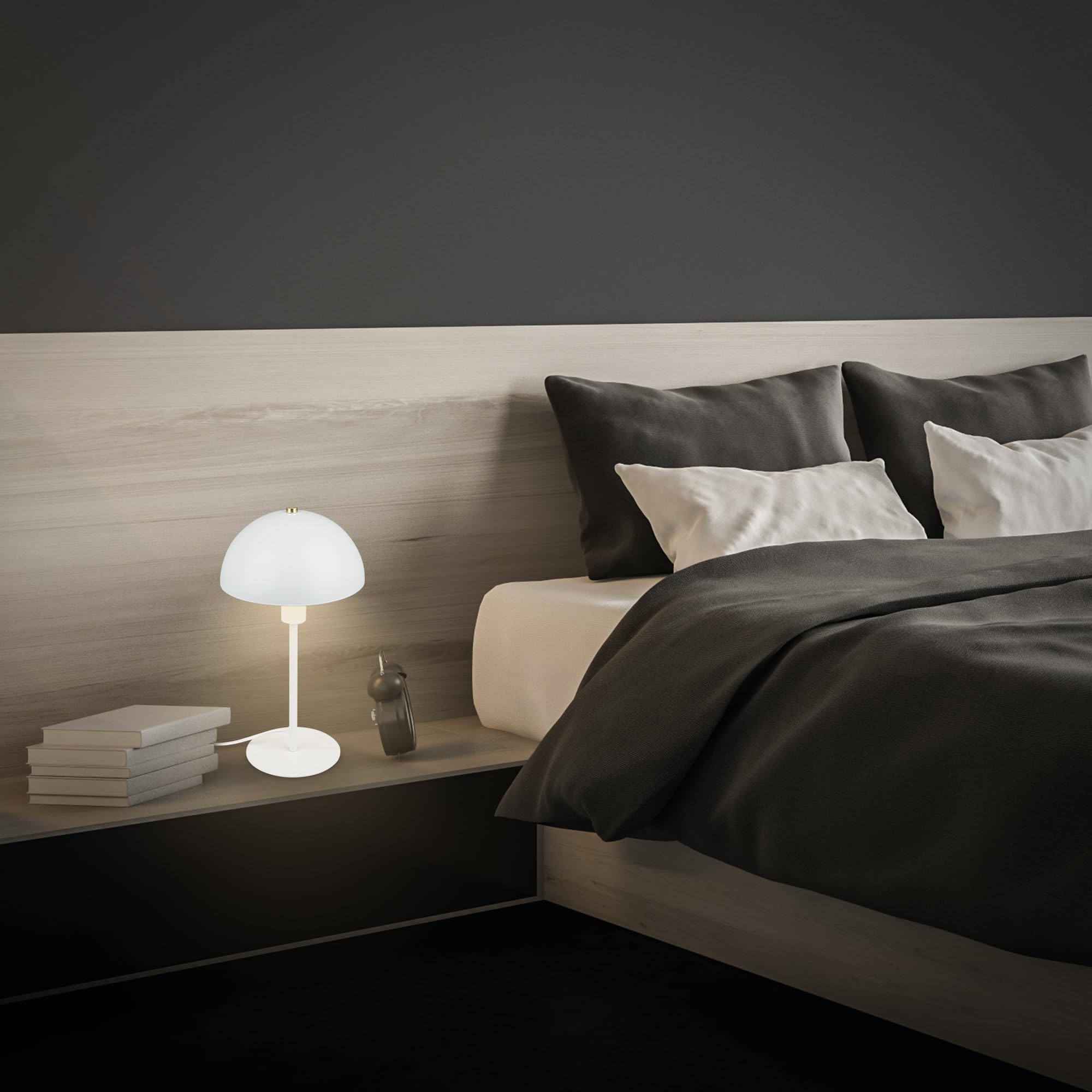 briloner-nachttischlampe-tischleuchte-e14-wei-18x35-cm-mit-kabelschalter image 3