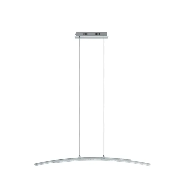 eglo-pertini-led-pendelleuchte-2-flammig-chrom-transparent-96-cm image 1