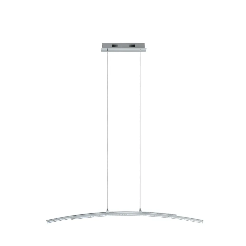 eglo-pertini-led-pendelleuchte-2-flammig-chrom-transparent-96-cm image 1