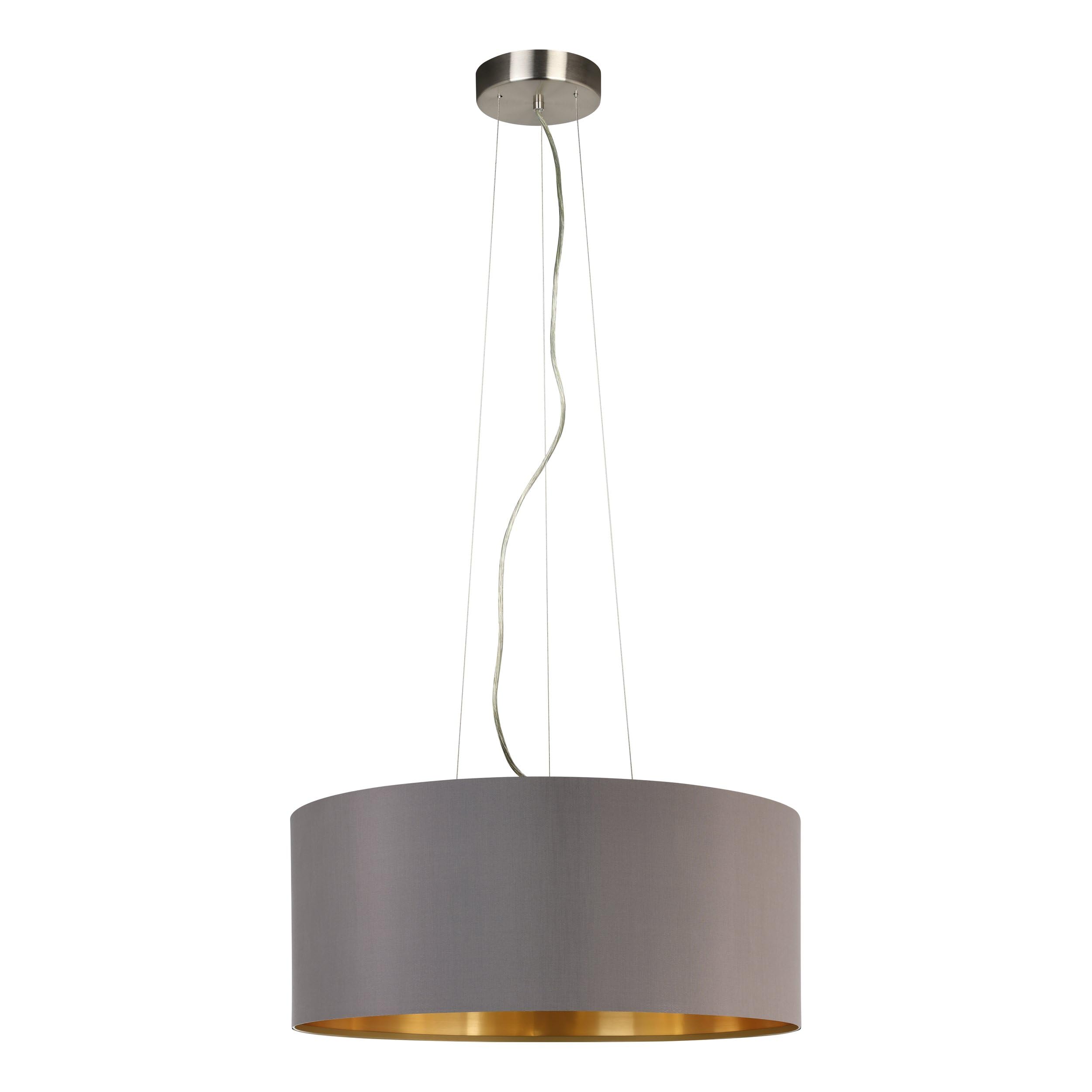 eglo-maserlo-pendellampe-textil-38-cm-metall-nickel-matt-cappuccino-gold-e27 image 8