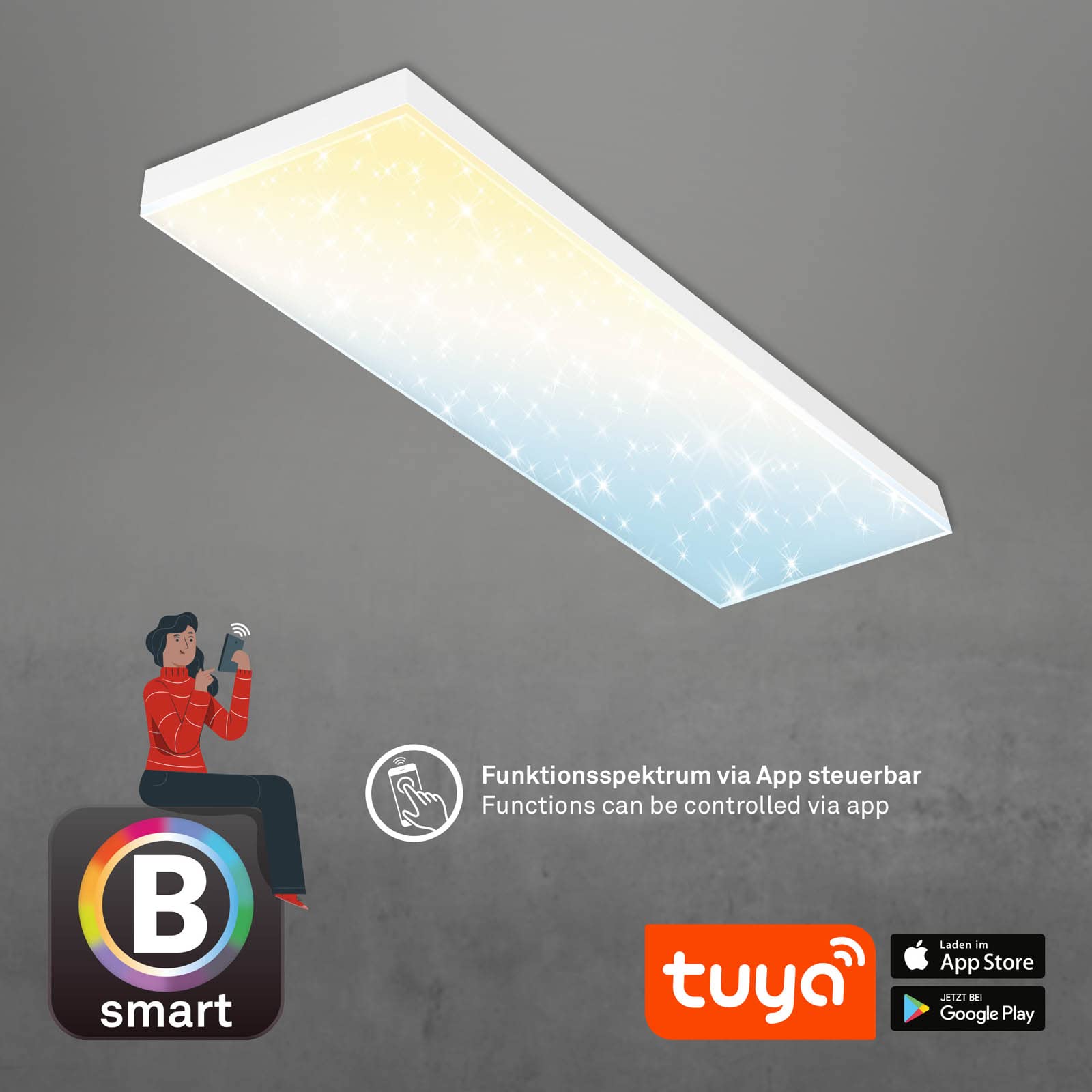 briloner-led-deckenlampe-flach-smart-home-wlan-100x25x7-8-cm-wei-mit-alexa-app-u image 7