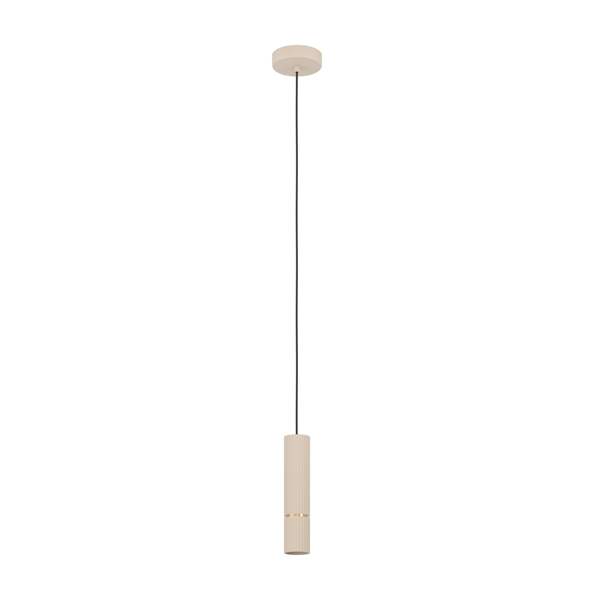 eglo-caminia-led-pendelleuchte-gu10-beige-gold-h110cm-6cm image 1