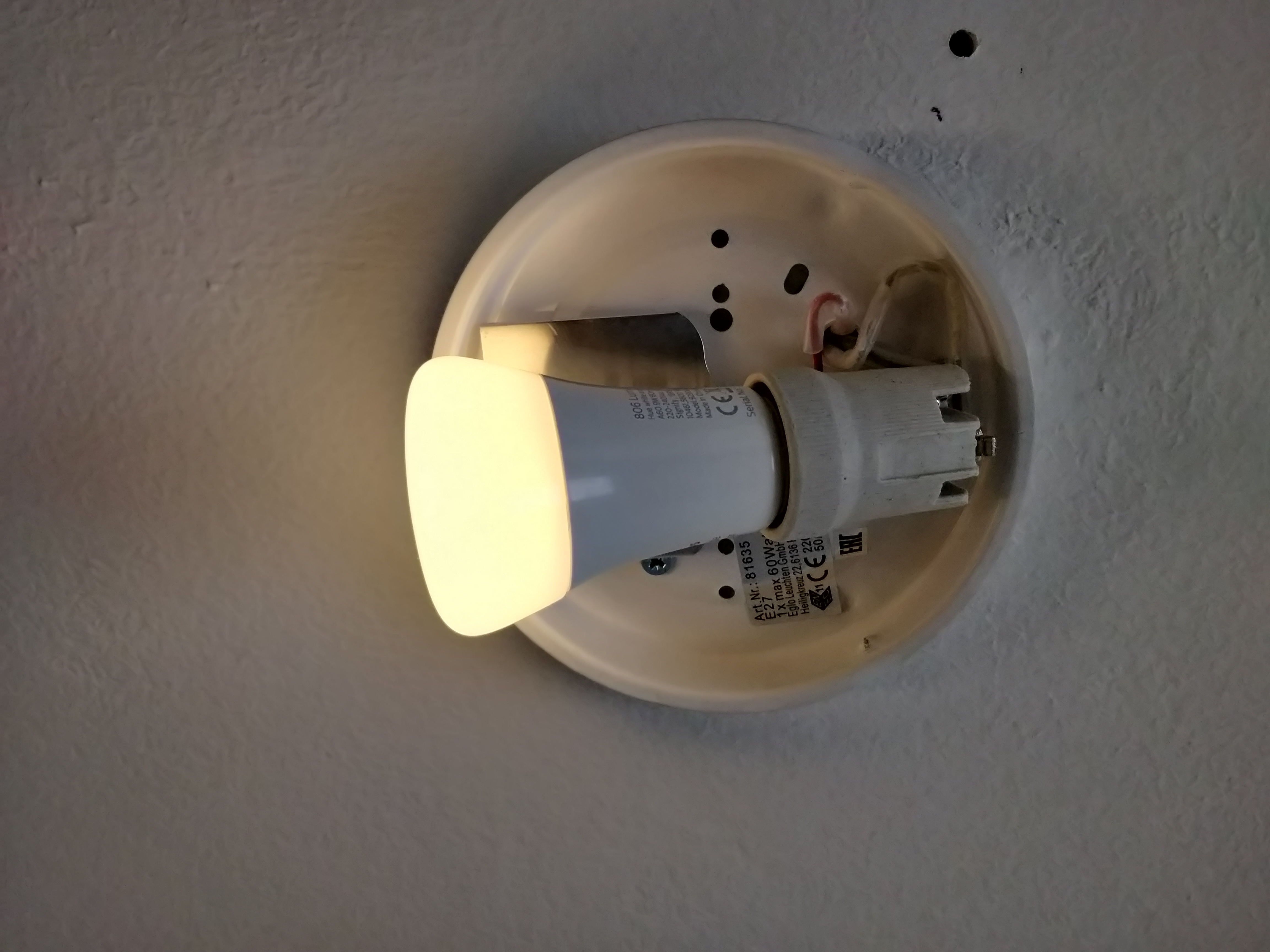 Schöne Glasleuchte