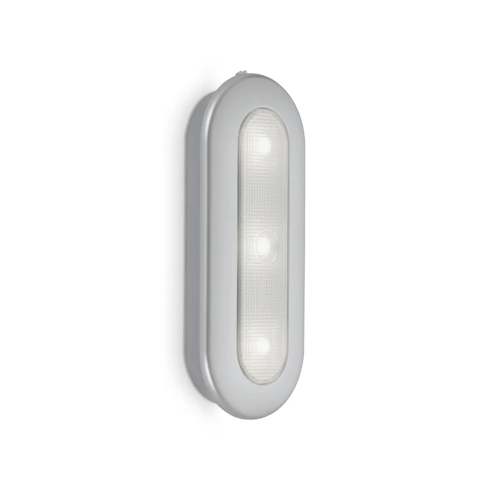briloner-led-schrankbeleuchtung-push-light-15-2cm-silber-timer-batteriebetrieben image 1