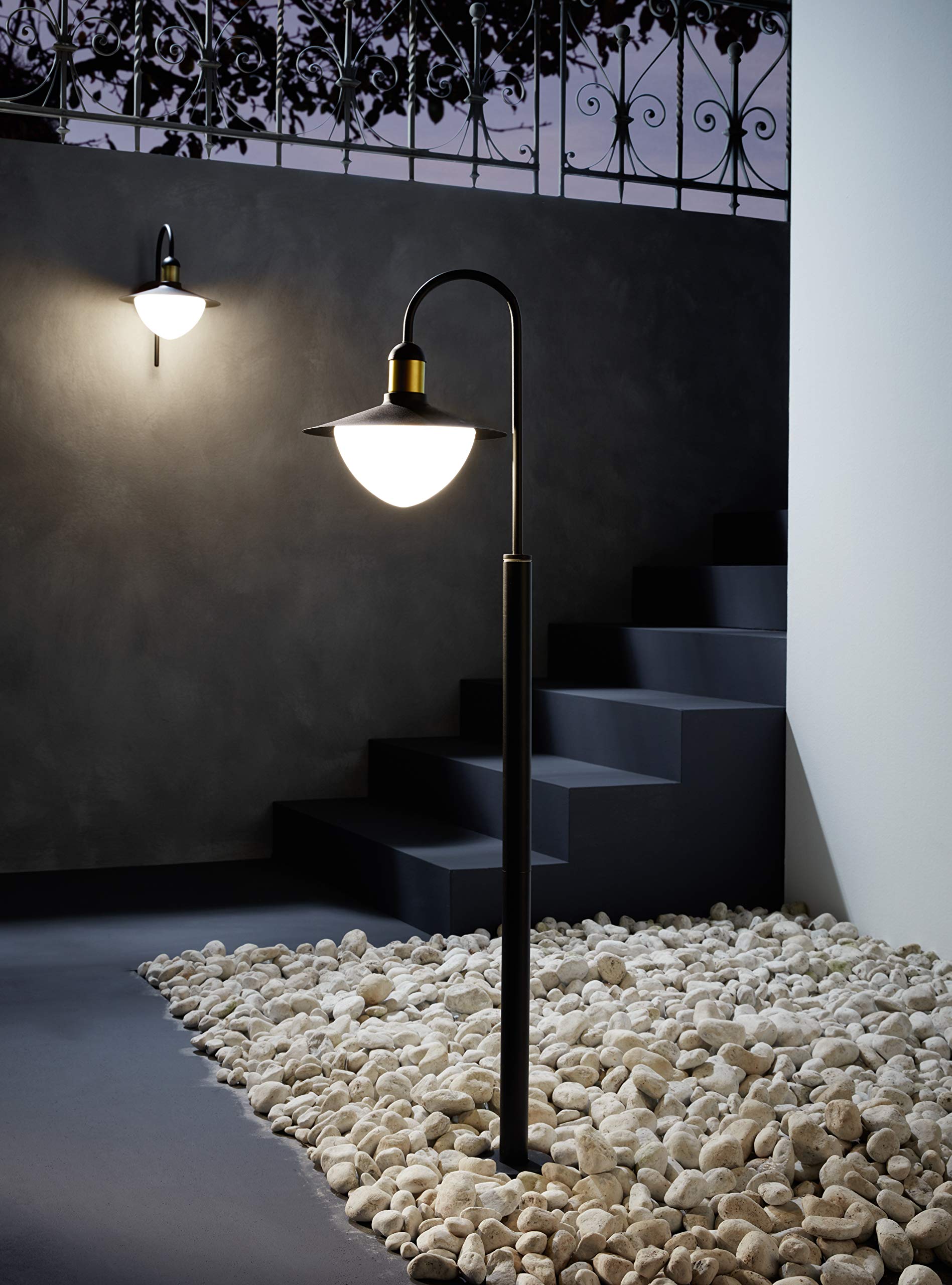 eglo-sirmione-au-en-stehlampe-e27-h-120-cm-schwarz-gold-ip44 image 3